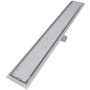 Desagüe lineal de ducha 2 piezas 930x140 mm acero inoxidable de vidaXL, Desagües - Ref: Foro24-275951, Precio: 122,72 €, Desc...