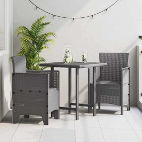 Silla de Jardín 2 pcs Gris Claro 53 x 49 x 85 cm Polipropileno en Sillas de jardín | Comprar online en Foru.es