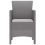 Silla de Jardín 2 pcs Gris Claro 53 x 49 x 85 cm Polipropileno en Sillas de jardín | Comprar online en Foru.es