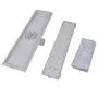 Linear shower drain 2 pieces 530x140 mm stainless steel by vidaXL, Drains - Ref: Foro24-275947, Price: 85,90 €, Discount: %