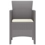Silla de Jardín 2 pcs Gris Claro 53 x 49 x 85 cm Polipropileno en Sillas de jardín | Comprar online en Foru.es