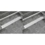 Desagüe lineal de ducha 2 piezas 830x140 mm acero inoxidable de vidaXL, Desagües - Ref: Foro24-275956, Precio: 94,62 €, Descu...