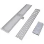 Desagüe lineal de ducha 2 piezas 830x140 mm acero inoxidable de vidaXL, Desagües - Ref: Foro24-275956, Precio: 94,62 €, Descu...