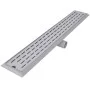 Desagüe lineal de ducha 2 piezas 830x140 mm acero inoxidable de vidaXL, Desagües - Ref: Foro24-275956, Precio: 94,62 €, Descu...
