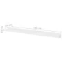 Estantes de pared 4 unidades blanco 120 cm de vidaXL, Estantes y estanterías - Ref: Foro24-276000, Precio: 109,51 €, Descuent...