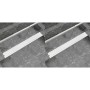 Desagüe ducha lineal 2 pzs burbuja 930x140 mm acero inoxidable de vidaXL, Desagües - Ref: Foro24-275969, Precio: 95,93 €, Des...