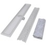 Desagüe ducha lineal 2 pzs burbuja 930x140 mm acero inoxidable de vidaXL, Desagües - Ref: Foro24-275969, Precio: 95,93 €, Des...