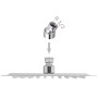 Cabezal de ducha efecto lluvia 2 pzs acero inoxidable 20x20 cm de vidaXL, Cabezales de ducha - Ref: Foro24-275939, Precio: 32...