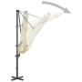 Sombrilla de jardín con base portátil color arena de vidaXL, Sombrillas - Ref: Foro24-276331, Precio: 265,03 €, Descuento: %