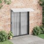 Marquesina para puerta PC gris y transparente 200x75 cm en Toldos | Comprar online en Foru.es
