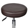 Taburetes de oficina 2 uds cuero sintético marrón de vidaXL, Sillas de oficina - Ref: Foro24-277178, Precio: 92,75 €, Descuen...