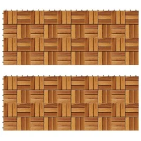Baldosas de porche acacia 20 piezas 30x30 cm by vidaXL, Floors and carpets - Ref: Foro24-271792, Price: 79,07 €, Discount: %