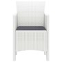 Silla de Jardín con cojín 4 pcs 53 x 49 x 85 cm Polipropileno en Sillas de jardín | Comprar online en Foru.es
