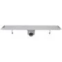 Desagüe ducha lineal 2 pzs burbuja 630x140 mm acero inoxidable de vidaXL, Desagües - Ref: Foro24-275948, Precio: 102,22 €, De...