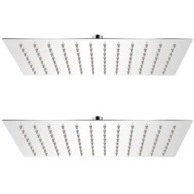 Cabezal de ducha efecto lluvia 2 pzs acero inoxidable 20x30 cm de vidaXL, Cabezales de ducha - Ref: Foro24-275944, Precio: 36...