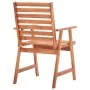 Sillas de comedor de jardín 4 unidades madera maciza de acacia de vidaXL, Sillas de jardín - Ref: Foro24-3051100, Precio: 286...