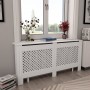 Cubiertas para radiador 2 unidades MDF blanco 172x19x81,5 cm de vidaXL, Accesorios para radiadores de calefacción - Ref: Foro...