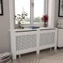 Cubiertas para radiador 2 unidades MDF blanco 172x19x81,5 cm de vidaXL, Accesorios para radiadores de calefacción - Ref: Foro...