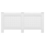 Cubiertas para radiador 2 unidades MDF blanco 172x19x81,5 cm de vidaXL, Accesorios para radiadores de calefacción - Ref: Foro...