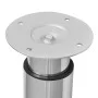 Patas de mesa telescópicas 4 unidades cromado 710 mm-1100 mm de vidaXL, Patas para mesas - Ref: Foro24-3051486, Precio: 95,59...