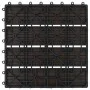 WPC-Verandafliesen 30x30 cm 2 m² dunkelbraun 22 Einheiten von vidaXL, Böden und Teppiche - Ref: Foro24-277802, Preis: 103,26 ...