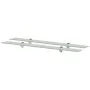 Estantes flotantes 2 unidades vidrio 8 mm 90x20 cm de vidaXL, Estantes y estanterías - Ref: Foro24-3051540, Precio: 51,04 €, ...