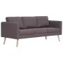Conjunto de sofás 2 piezas tela gris taupe de vidaXL, Sofás - Ref: Foro24-276858, Precio: 555,44 €, Descuento: %