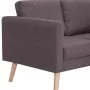 Conjunto de sofás 2 piezas tela gris taupe de vidaXL, Sofás - Ref: Foro24-276858, Precio: 555,44 €, Descuento: %