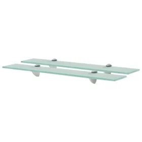 Estantes flotantes 2 unidades vidrio 8 mm 60x20 cm de vidaXL, Estantes y estanterías - Ref: Foro24-3051521, Precio: 40,38 €, ...