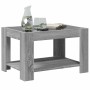 Mesa de centro y LED madera ingeniería gris Sonoma 73x53x45 cm en Mesas de centro | Comprar online en Foru.es
