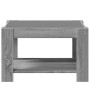 Mesa de centro y LED madera ingeniería gris Sonoma 73x53x45 cm en Mesas de centro | Comprar online en Foru.es