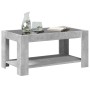 Mesa de centro y LED madera ingeniería gris hormigón 93x53x45cm en Mesas de centro | Comprar online en Foru.es