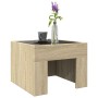 Mesa de centro con Infinity LED roble Sonoma 40x40x30 cm en Mesas de centro | Comprar online en Foru.es