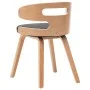 Sillas de comedor 4 uds madera curvada cuero sintético negro de vidaXL, Sillas de comedor - Ref: Foro24-278854, Precio: 421,0...
