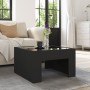 Mesa de centro con Infinity LED negro 50x50x30 cm en Mesas de centro | Comprar online en Foru.es