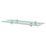 Estantes flotantes 2 unidades vidrio 8 mm 70x20 cm de vidaXL, Estantes y estanterías - Ref: Foro24-3051522, Precio: 46,00 €, ...