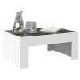 Mesa de centro con Infinity LED blanco 70x50x30 cm en Mesas de centro | Comprar online en Foru.es