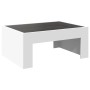 Mesa de centro con Infinity LED blanco 70x50x30 cm en Mesas de centro | Comprar online en Foru.es