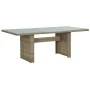 Juego de comedor para jardín 7 piezas ratán sintético marrón de vidaXL, Conjuntos de jardín - Ref: Foro24-3059467, Precio: 98...