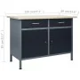 Workbench with three wall panels and a cabinet by vidaXL, Work tables - Ref: Foro24-3053433, Price: 510,17 €, Discount: %