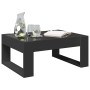 Mesa de centro con Infinity LED negro 70x53x30 cm en Mesas de centro | Comprar online en Foru.es