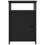 Mesitas de noche 2 uds madera contrachapada negro 40x42x60 cm de vidaXL, Mesitas de noche - Ref: Foro24-826034, Precio: 74,71...