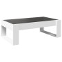 Mesa de centro con Infinity LED blanco 90x53x30 cm en Mesas de centro | Comprar online en Foru.es