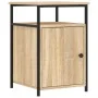 Mesitas noche 2 uds madera contrachapada color roble 40x42x60cm de vidaXL, Mesitas de noche - Ref: Foro24-826036, Precio: 63,...
