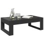 Mesa de centro con Infinity LED negro 90x53x30 cm en Mesas de centro | Comprar online en Foru.es