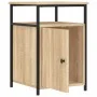 Mesitas noche 2 uds madera contrachapada color roble 40x42x60cm de vidaXL, Mesitas de noche - Ref: Foro24-826036, Precio: 63,...