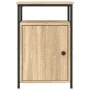 Mesitas noche 2 uds madera contrachapada color roble 40x42x60cm de vidaXL, Mesitas de noche - Ref: Foro24-826036, Precio: 63,...