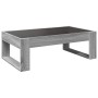 Mesa de centro con Infinity LED gris Sonoma 90x53x30 cm en Mesas de centro | Comprar online en Foru.es