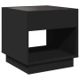 Mesa de centro con Infinity LED negro 50x50x50 cm en Mesas de centro | Comprar online en Foru.es