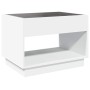 Mesa de centro con Infinity LED blanco 70x50x50 cm en Mesas de centro | Comprar online en Foru.es